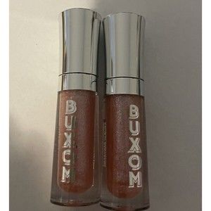 2 BUXOM FullOn Plumping Lip Polish Mini CELESTE Peachy Beige 0.07 Fl 2.0ml